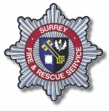 Surrey Fire & Rescue Badge
